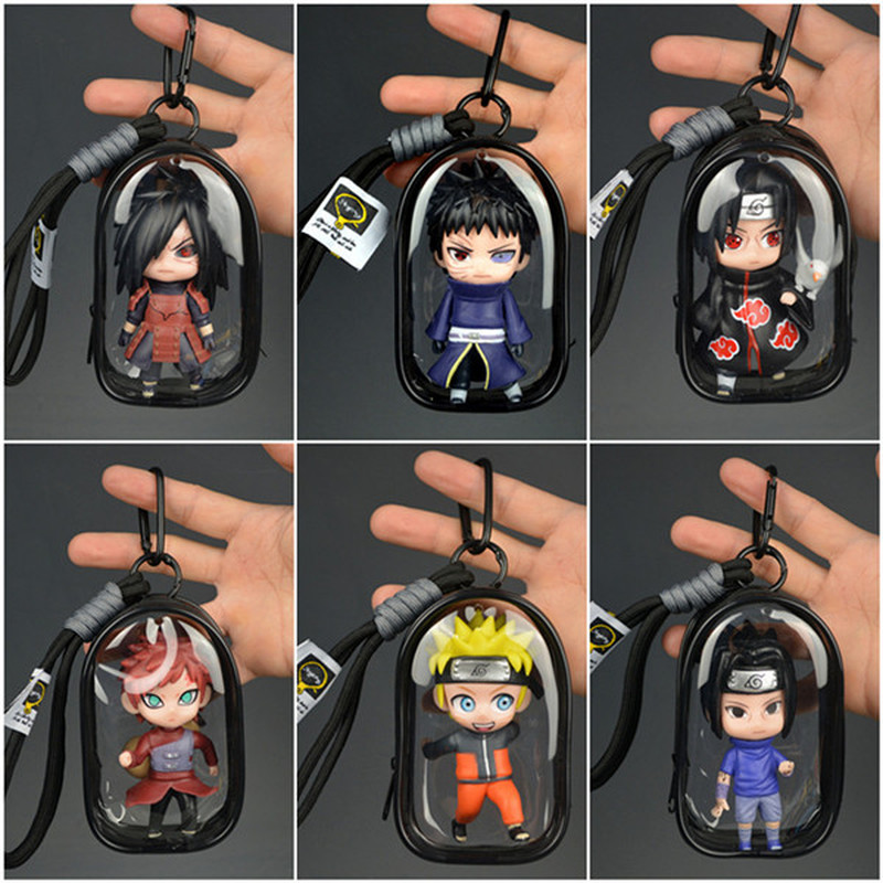 Model Kit Naruto - Chaveiro Naruto Uchiha Obito Itachi Uchiha