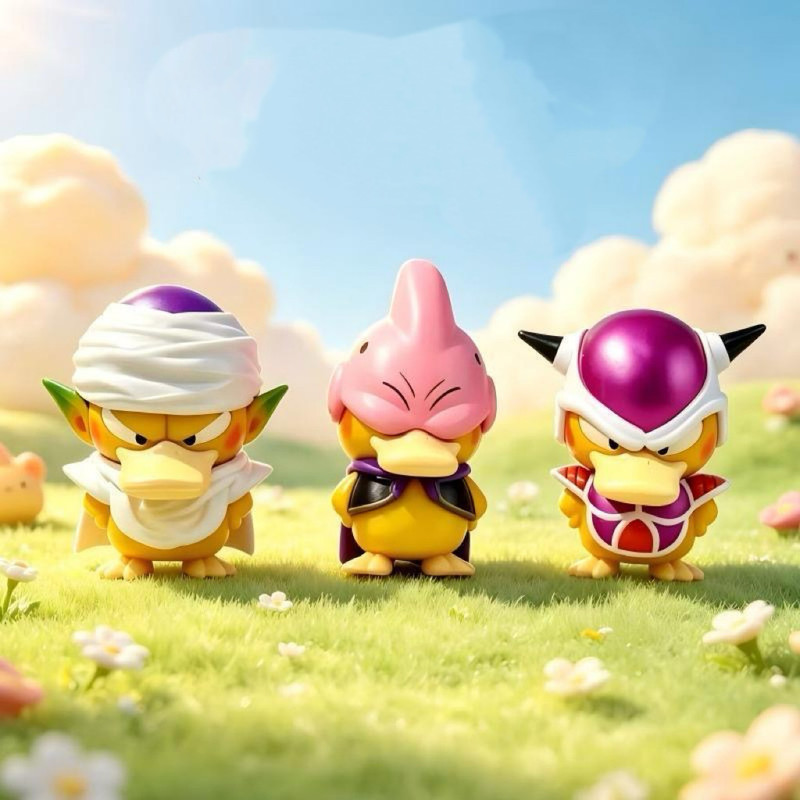 Model Kit Frieza - Figuras de Anime do Psyduck, Frieza,