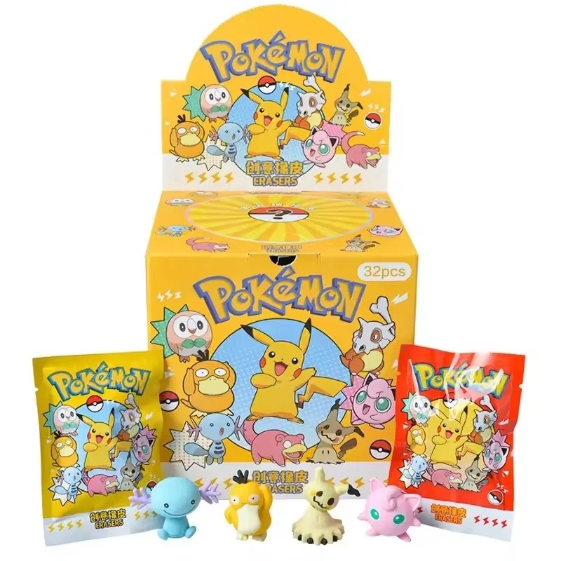 Model Kit Pokemon - 32 Sacolas Surpresa, Incluindo a Coleção