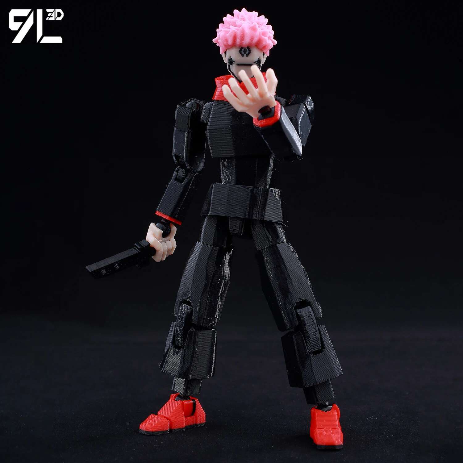 Model Kit Jujutsu Kaisen - 9L3D Dummy13 Itadori Yuji – protagonista