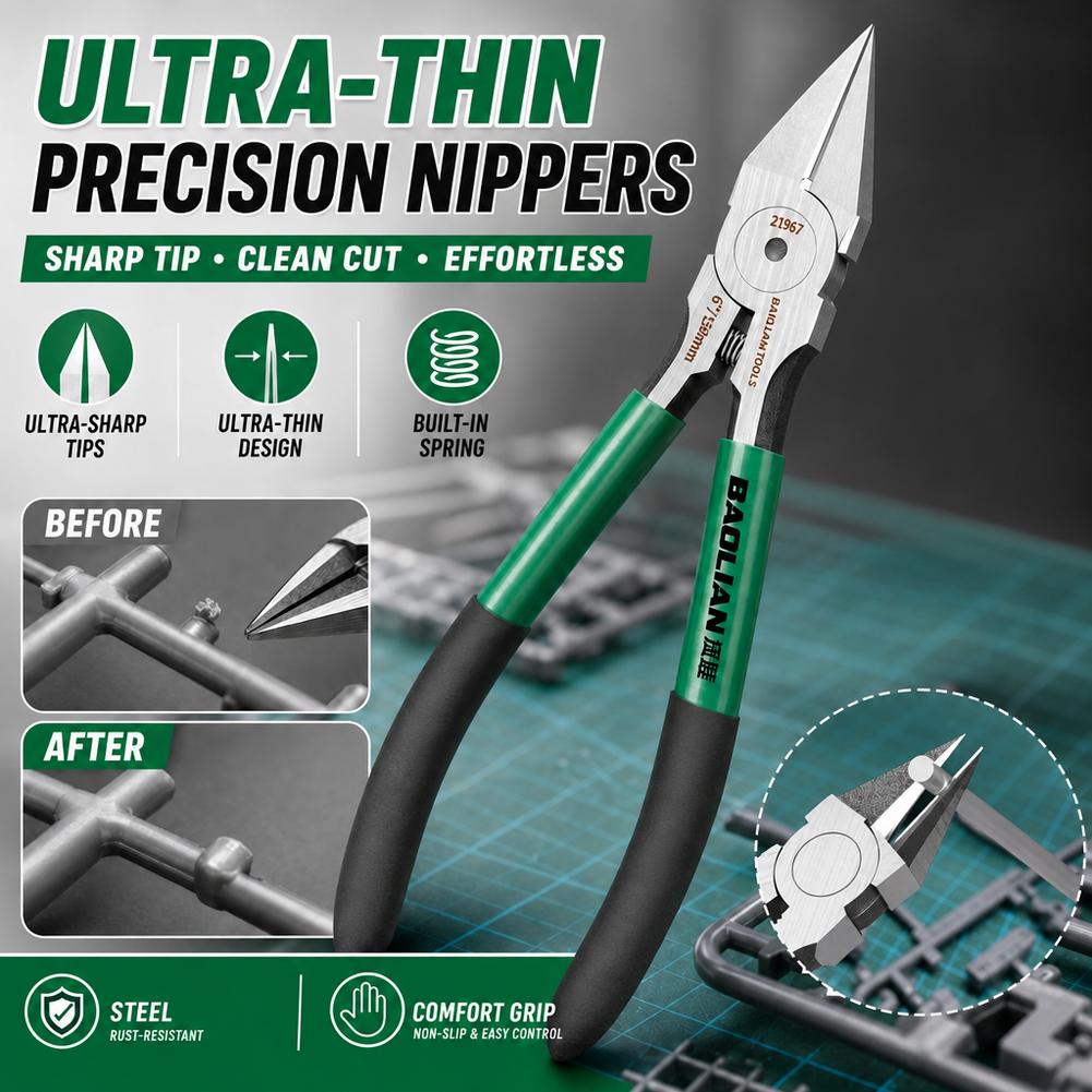 Model Kit Nippers - Alicate de Corte Diagonal Pequeno para