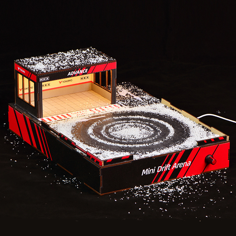 Model Kit Ixchel - Diorama de Pista de Drift DIY
