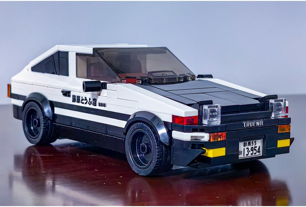 Model Kit Initial D - 401 Peças Blocos de Montar Modelo