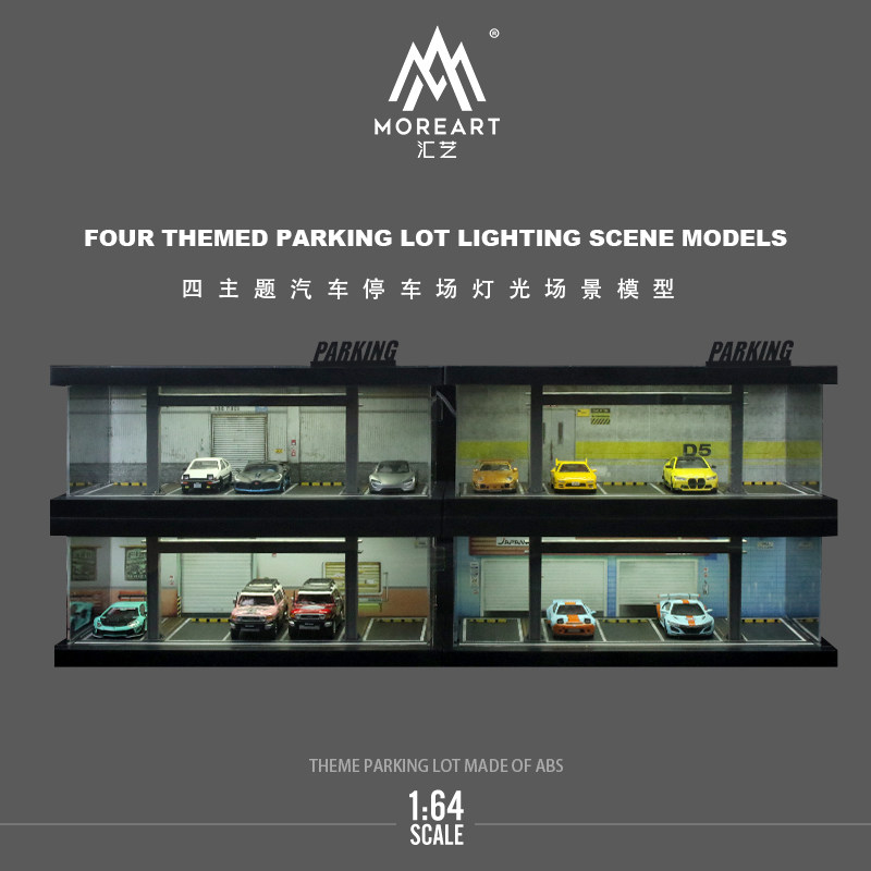 Model Kit Car - Kit de Modelo de Garagem com