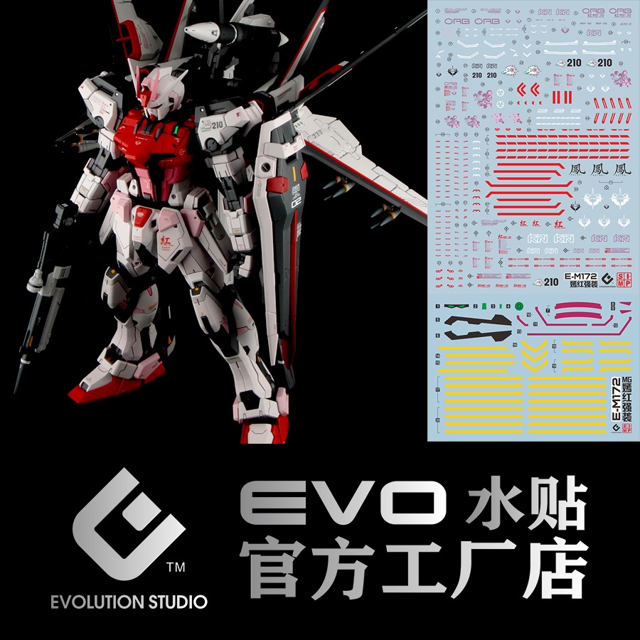 Model Kit Decals - Evo modelo decalques corrediça de água