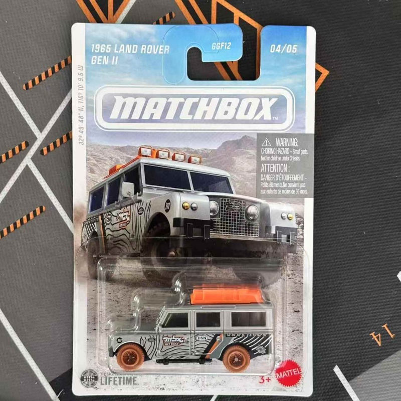 Model Kit Land Rover - Conjunto de Carros em Miniatura MATCHBOX