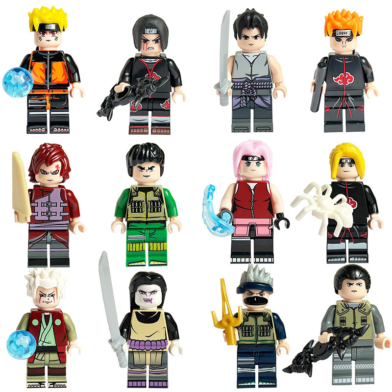 Model Kit Naruto - Coleção de Bonecos de Ação de