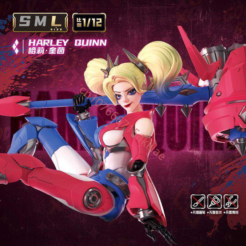 Figuras de Ação Originais Blok - Model Kit Harley Quinn avaliação e preço