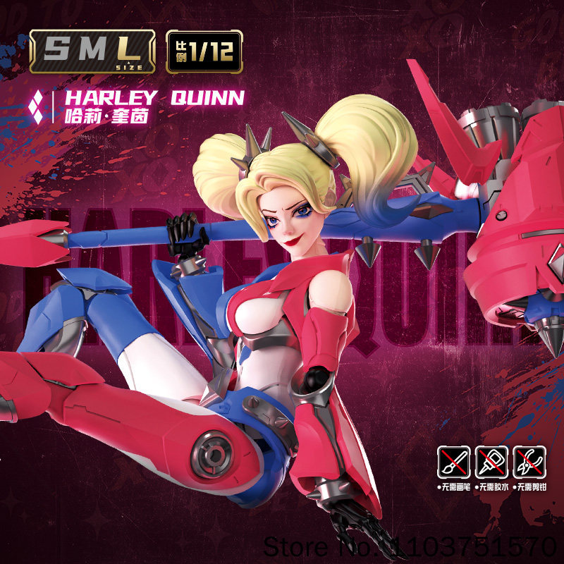 Blokees Novos Heróis DC Beyond - Model Kit Harley Quinn avaliação e preço