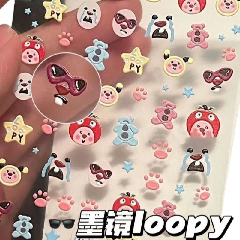 Adesivo 3D em relevo Loopy, ad - Model Kit Accessories avaliação e preço