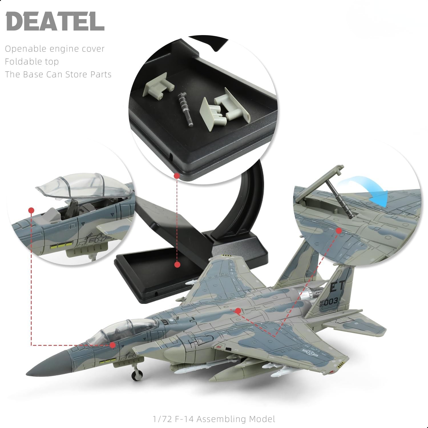 1/72 F-15EX Eagle II Caça Aére - Model Kit Ixchel avaliação e preço