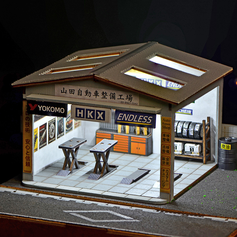 Kit de Diorama de Oficina de R - Model Kit Car avaliação e preço