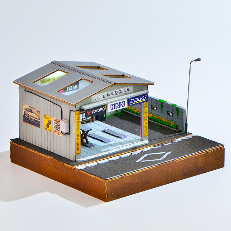 Kit de Diorama de Oficina de R - Model Kit Car avaliação e preço