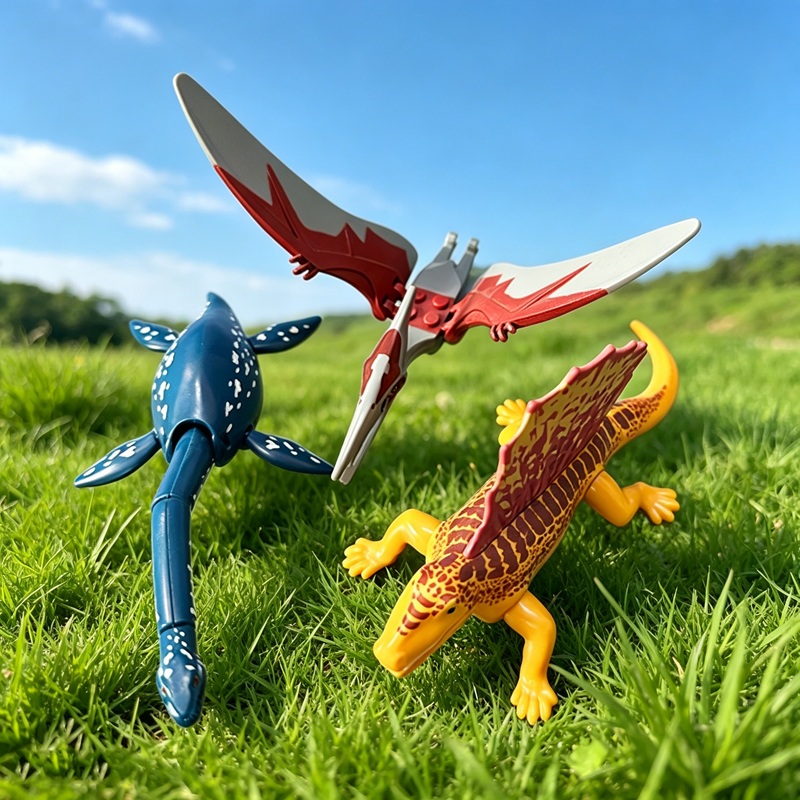 Mini Blocos de Montar Dinossau - Model Kit Dinosaur Bandai avaliação e preço