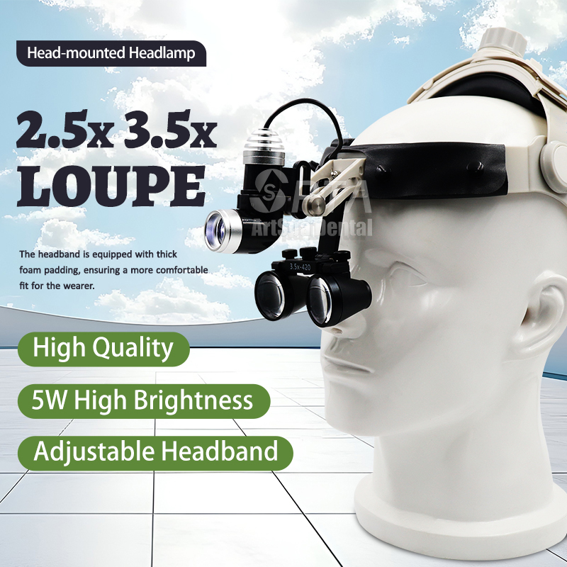 Luz de lupa médica dentária de - Magnifier With Light avaliação e preço