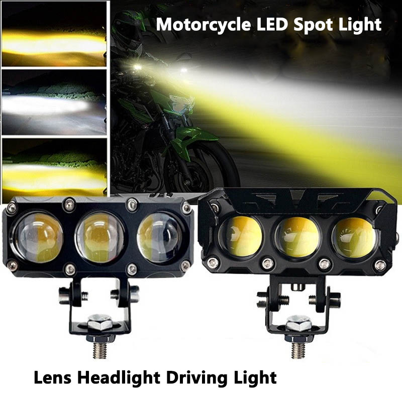 Motocicleta led spot light dup - Magnifier With Light avaliação e preço