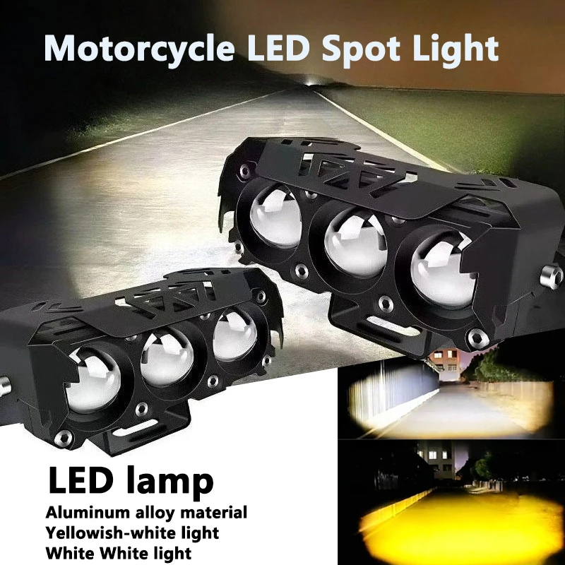 Motocicleta led spot light dup - Magnifier With Light avaliação e preço