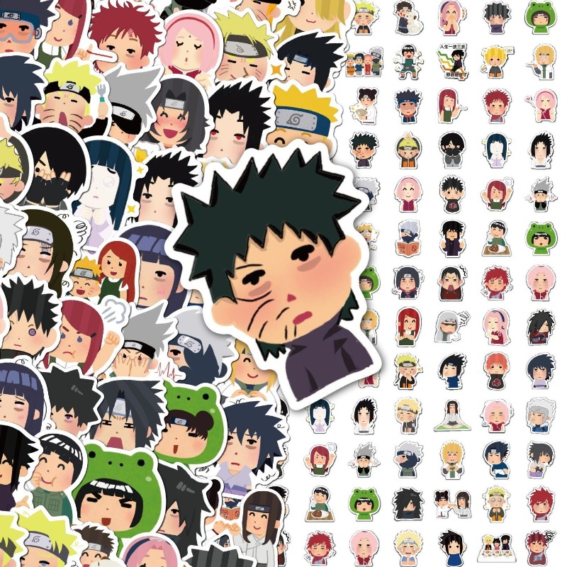 85pcs Adesivos de Expressão Bi - Model Kit Naruto avaliação e preço