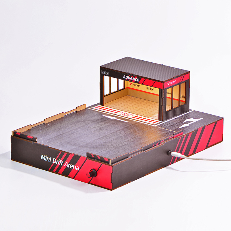 Diorama de Pista de Drift DIY  - Model Kit Ixchel avaliação e preço