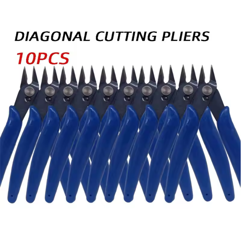 10 pçs 170 modelo tesoura azul - Model Kit Nippers avaliação e preço