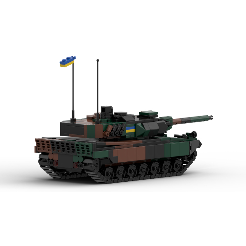 Modelo militar do exército leo - Model Kit Ukraine avaliação e preço