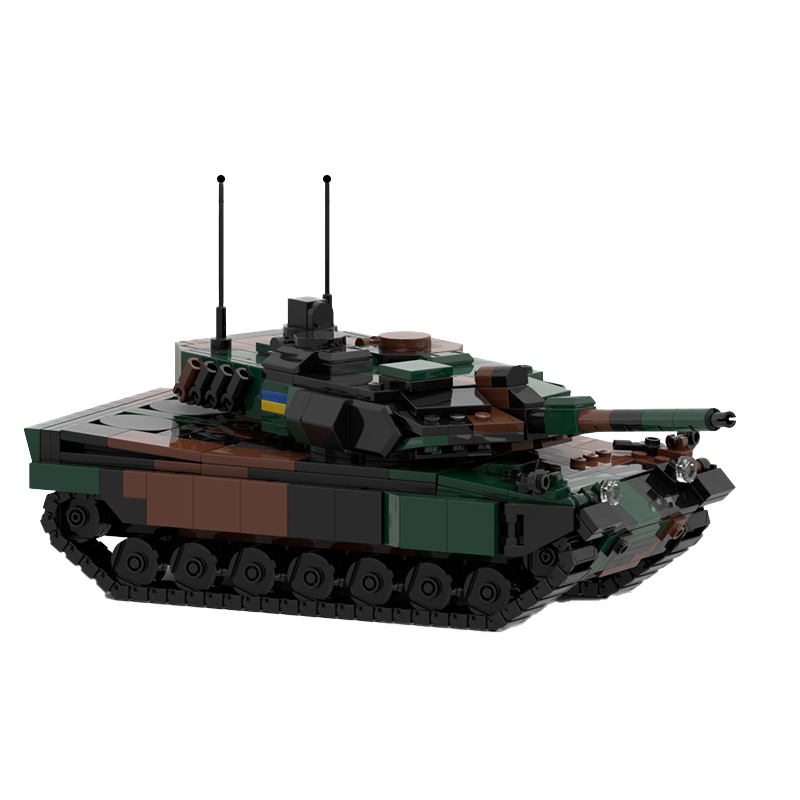 Modelo militar do exército leo - Model Kit Ukraine avaliação e preço