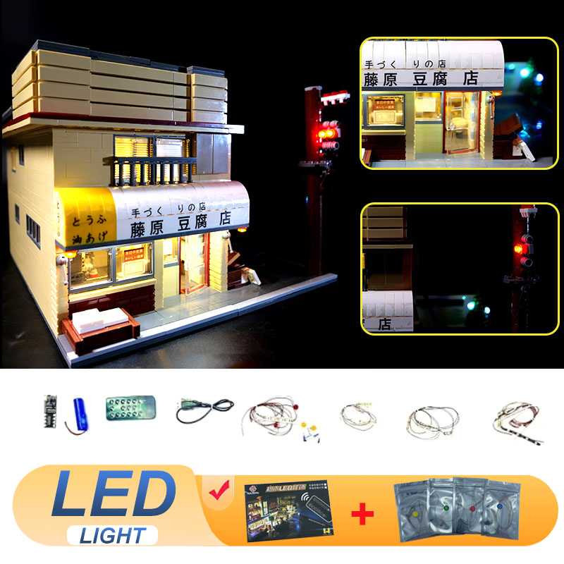 Kit de Luz LED para LEGO C6103 - Model Kit Initial D avaliação e preço