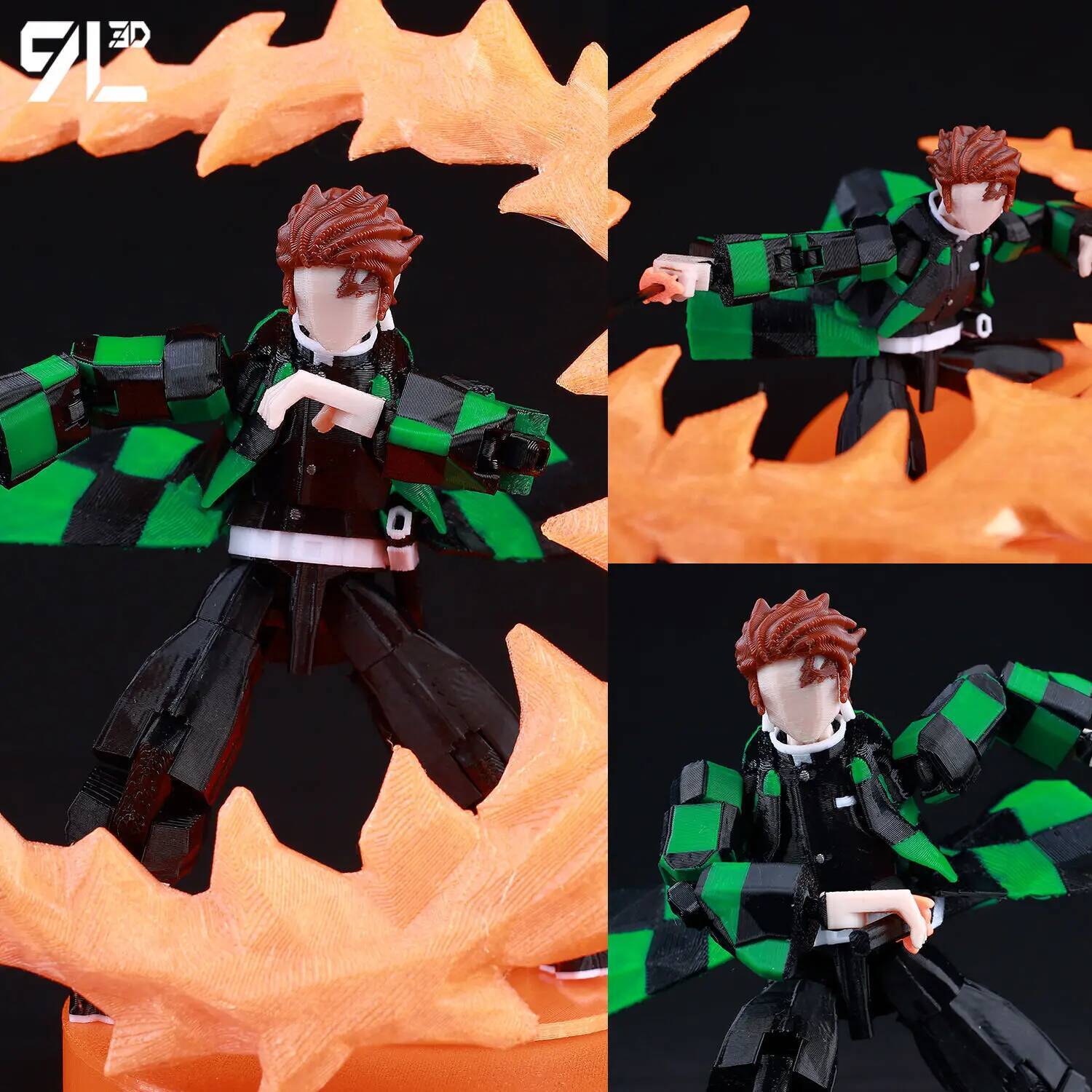 9L3D Impresso Demon Slayer AKA - Model Kit Jujutsu Kaisen avaliação e preço
