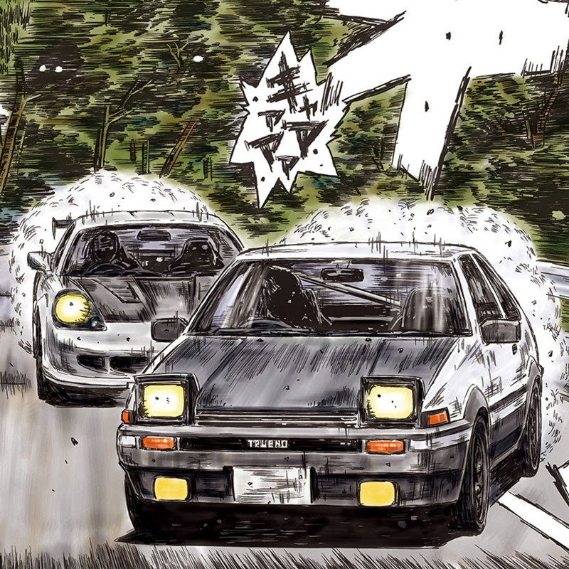 Modelo de carro de montagem es - Model Kit Initial D avaliação e preço