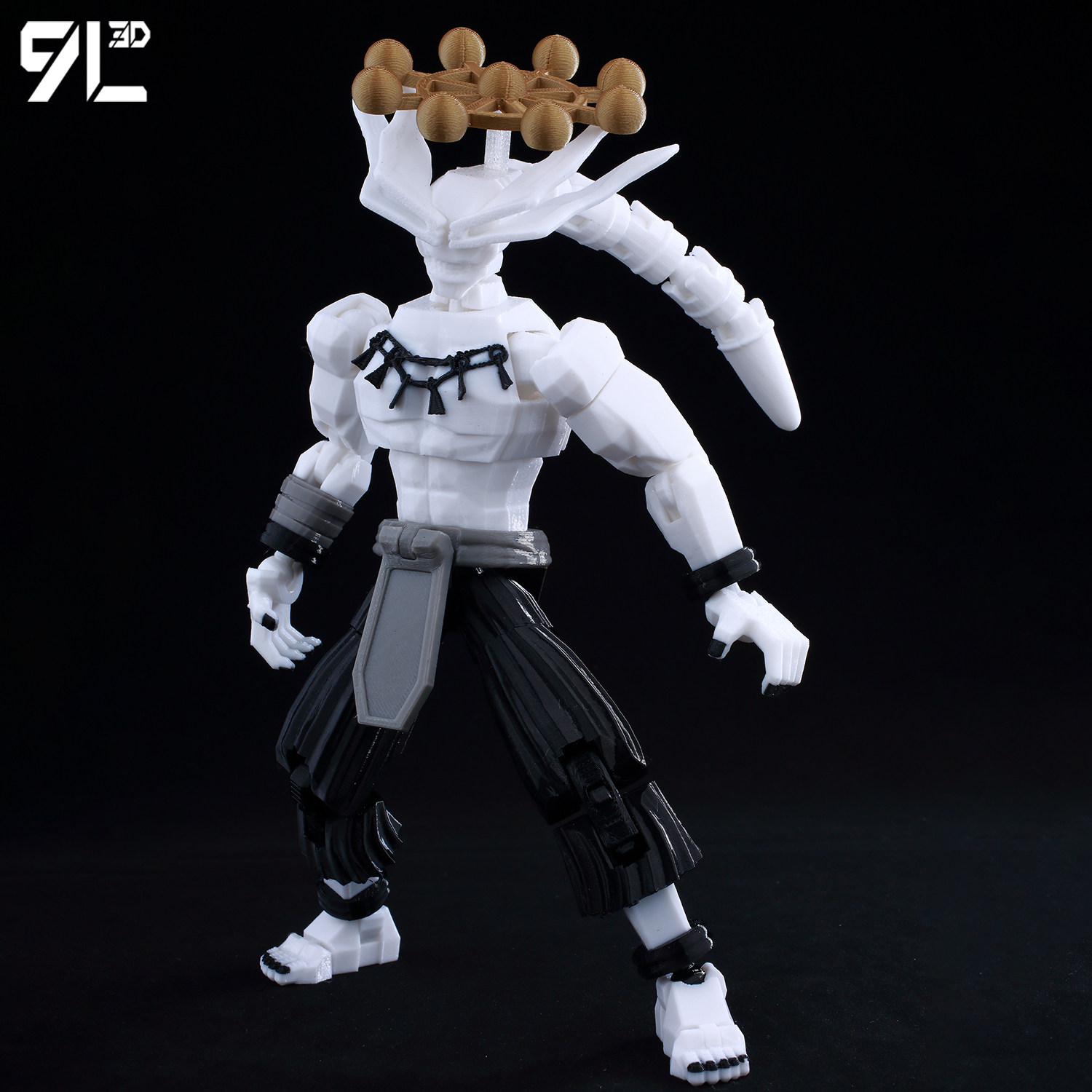​ 9L3D Lucky13 Gojo Sukuna Juj - Model Kit Jujutsu Kaisen avaliação e preço