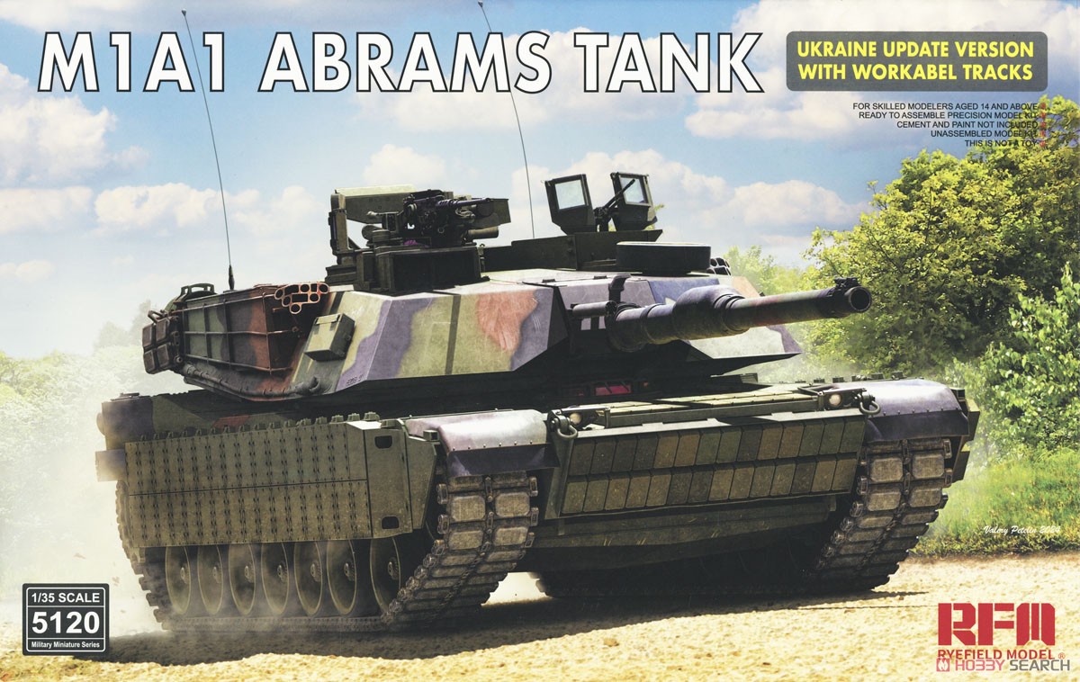 Rye Field 5120 Escala 1:35 M1A - Model Kit Ukraine avaliação e preço