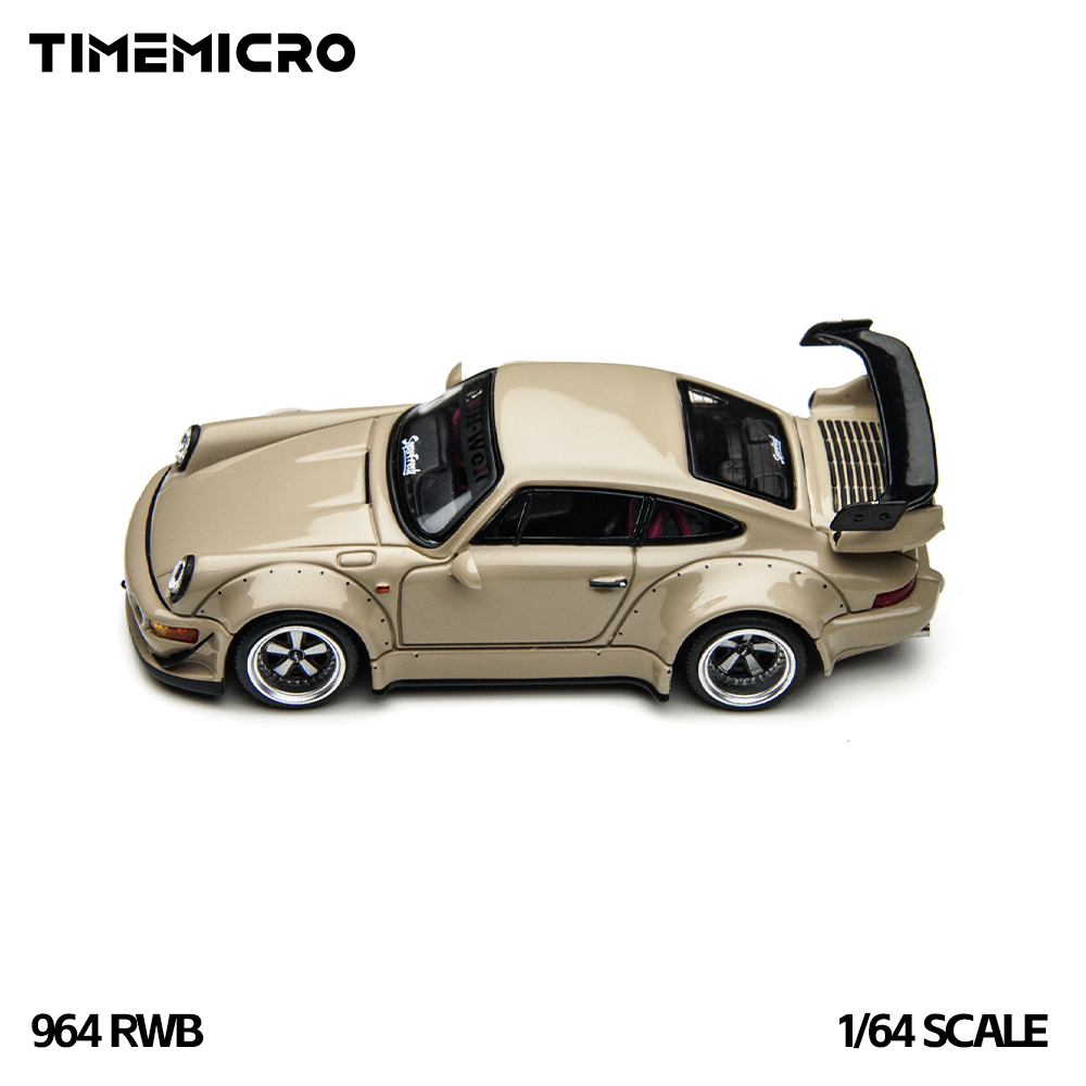 TimeMicro1:64 RWB 964 Bege - C - Model Kit Car avaliação e preço