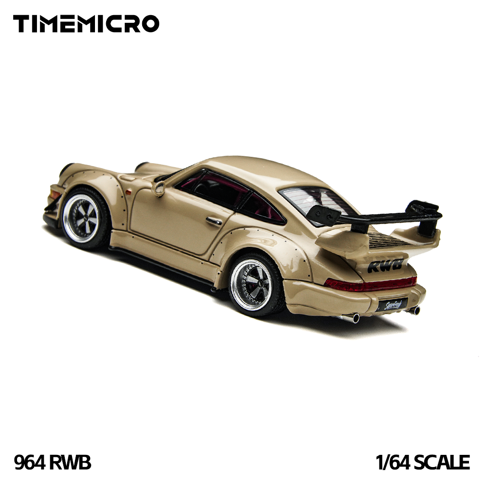 TimeMicro1:64 RWB 964 Bege - C - Model Kit Car avaliação e preço