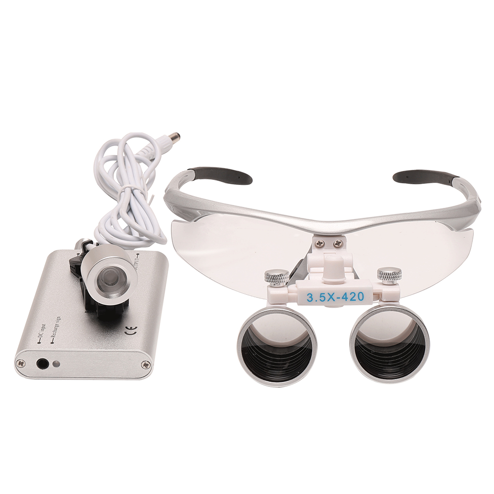 Lupas 3.5x com farol led lupas - Magnifier With Light avaliação e preço