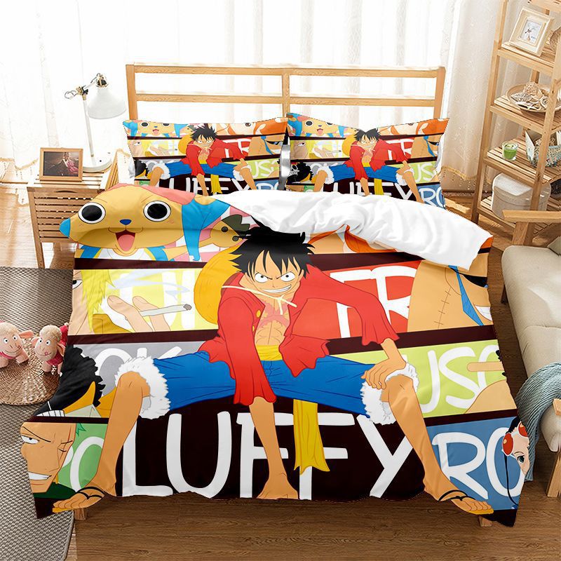 Conjunto de Edredom Duplo Anim - Model Kit One Piece avaliação e preço
