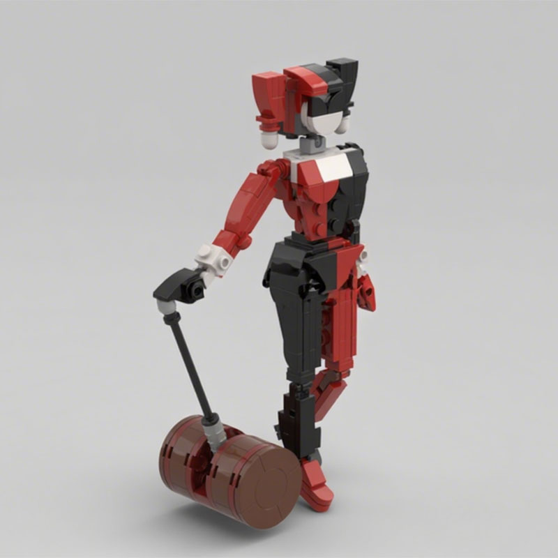 183 Peças MOC Figura Articulad - Model Kit Harley Quinn avaliação e preço